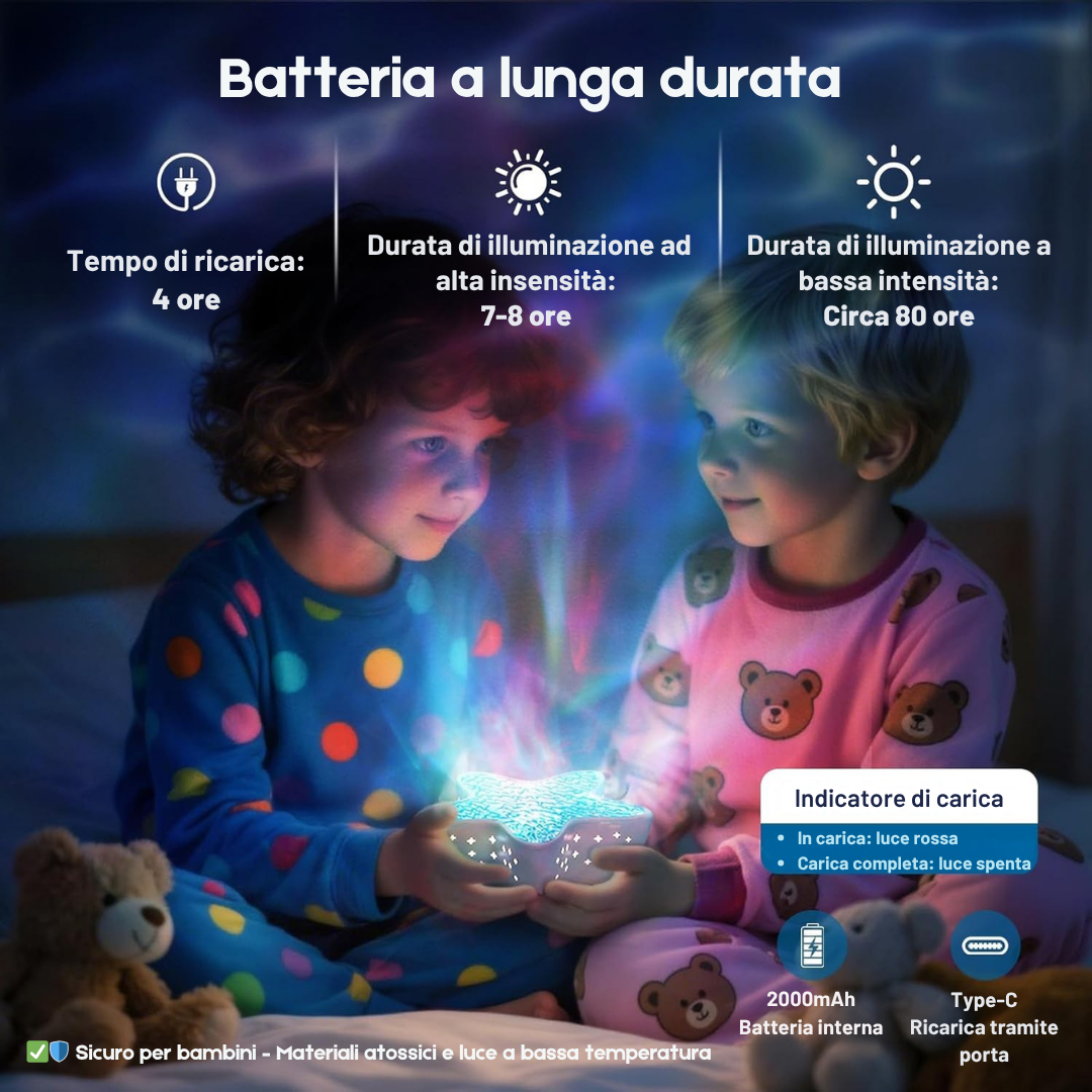 Lampada Stella LED Rilassante