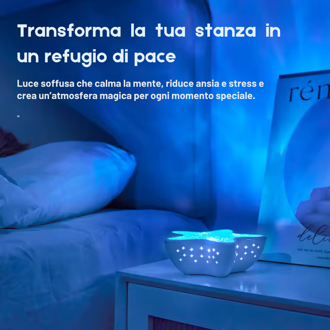 Lampada Stella LED Rilassante